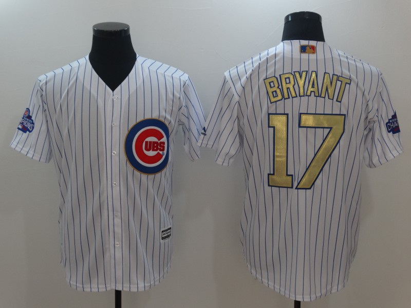 CUBS White 2017 Gold Program Jerseys-041